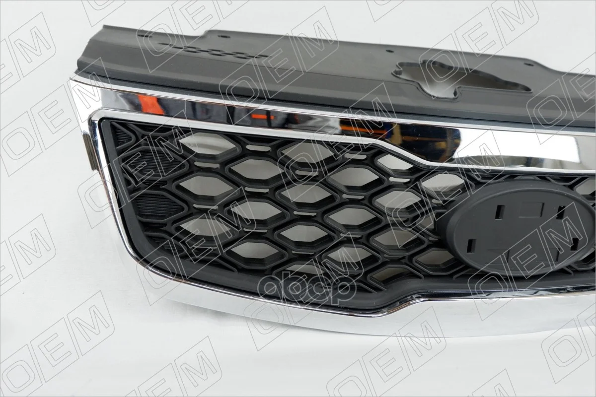 Решетка радиатора Kia Rio 2 JB 2009-2011 OEM3058 - миниатюра 5