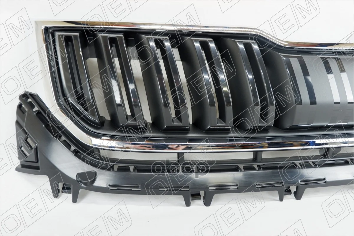 Решетка радиатора Skoda Kodiaq 2016-2021 OEM3125 - миниатюра 6