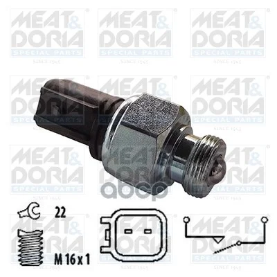 Датчик FORD/JAGUAR/VOLVO задн. хода 36061 MEAT & - изображение 1
