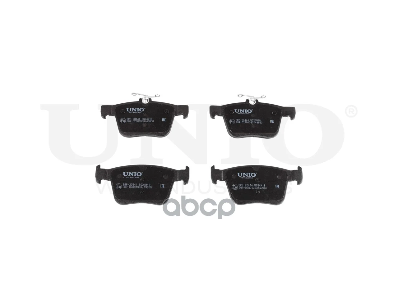 Колодки тормозные VW GOLF 12- задн.диск. BRP20444 - миниатюра 2