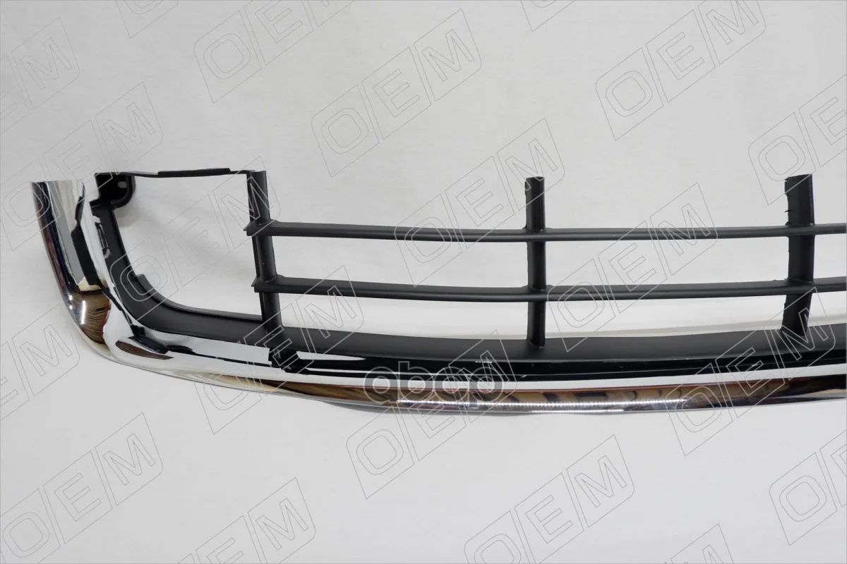 Решетка в бампер нижняя Skoda Superb 2 2008-2013, - миниатюра 10