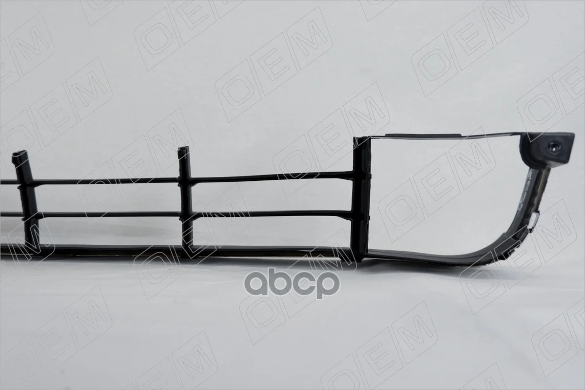 Решетка в бампер нижняя Skoda Superb 2 2008-2013, - миниатюра 5