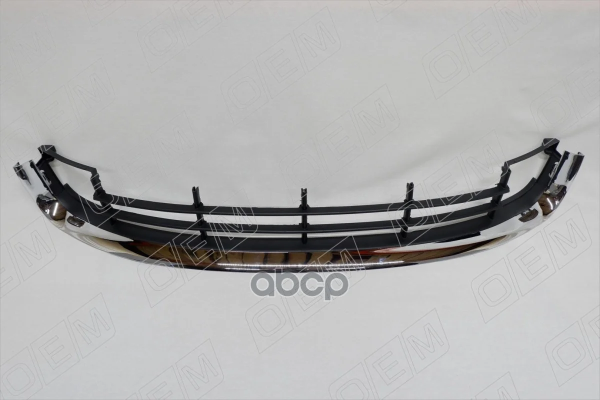 Решетка в бампер нижняя Skoda Superb 2 2008-2013, - миниатюра 7