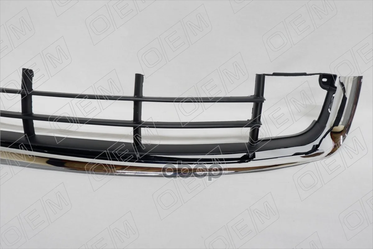 Решетка в бампер нижняя Skoda Superb 2 2008-2013, - миниатюра 8