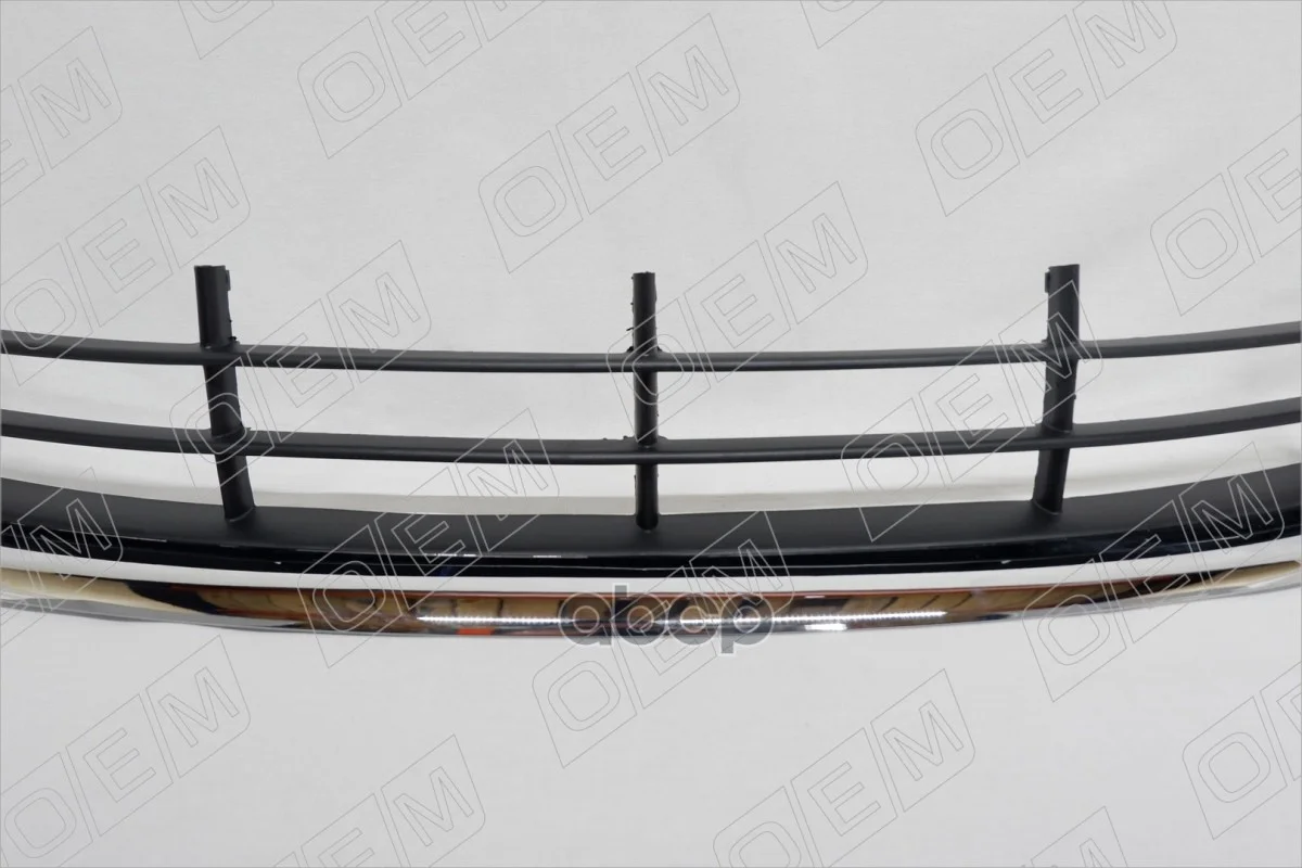 Решетка в бампер нижняя Skoda Superb 2 2008-2013, - миниатюра 9