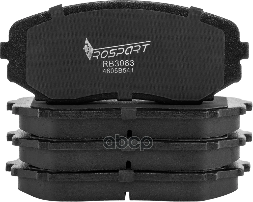 КОЛОДКИ ТОРМОЗНЫЕ RB3083 ROSPART - миниатюра 2