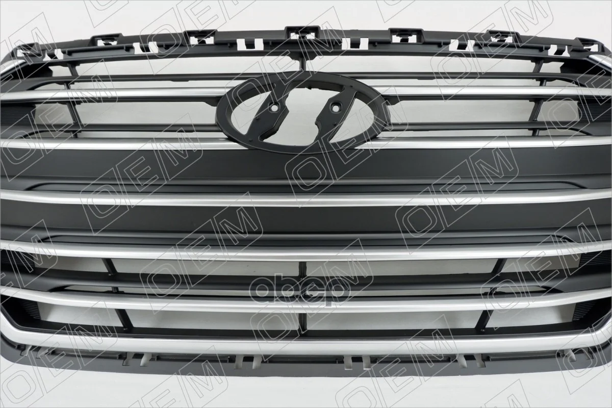 Решетка радиатора Hyundai Elantra 6 AD 2016-2018, - миниатюра 4