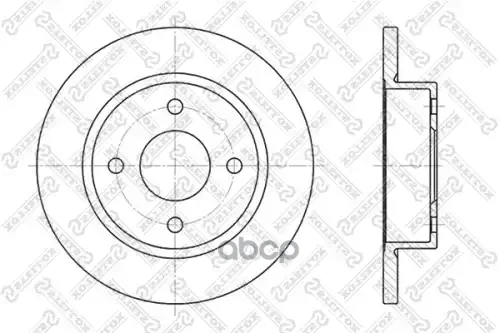 6020-2237-SX диск тормозной передний! Nissan Micra - изображение 1
