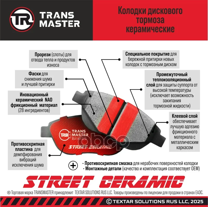 Колодки тормозные JETTA VS7/VS5 19- - миниатюра 3