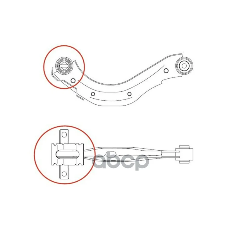 Сайлентблок Honda Civic 11-15 / CR-V 06-18 / Edix - миниатюра 2