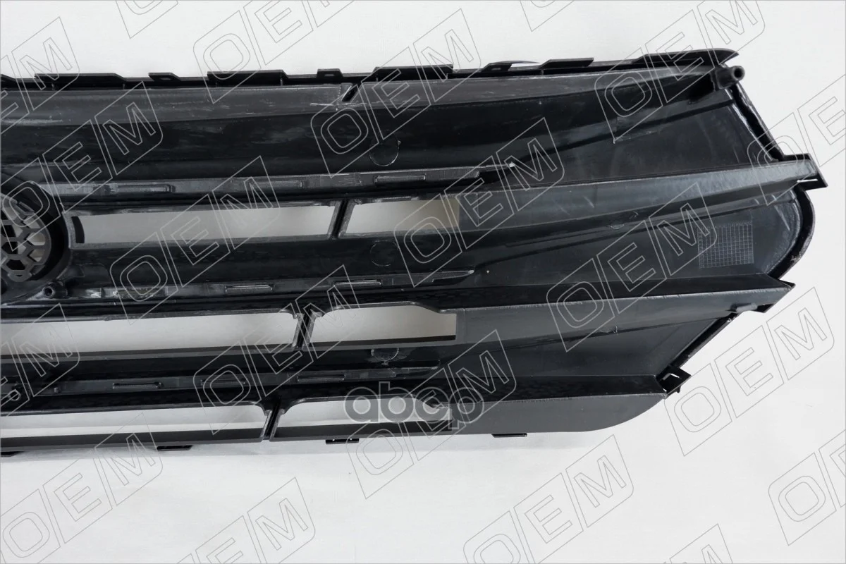 Решетка радиатора Hyundai Creta 1 2015-2020, серая - миниатюра 2