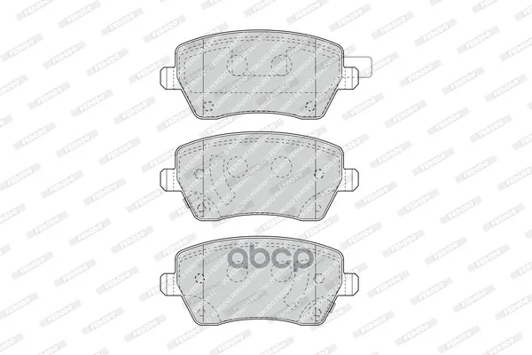 Колодки тормозные дисковые, комплект FDB4966 - изображение 1