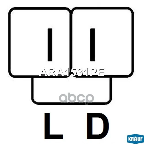 Регулятор генератора ARA1531PE Krauf - миниатюра 3