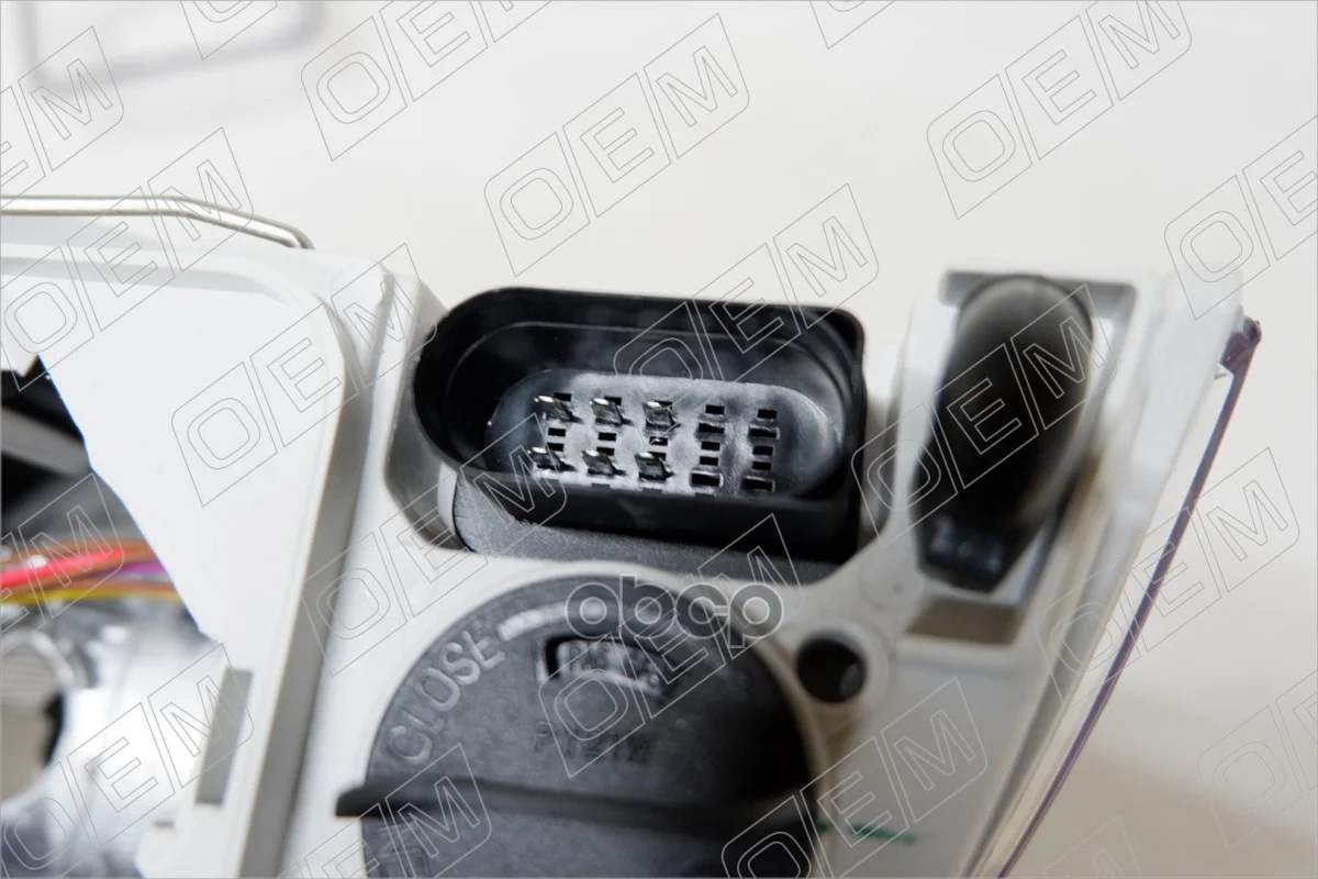 Фара левая Skoda Octavia 2 A5 2004-2008, галоген - миниатюра 10