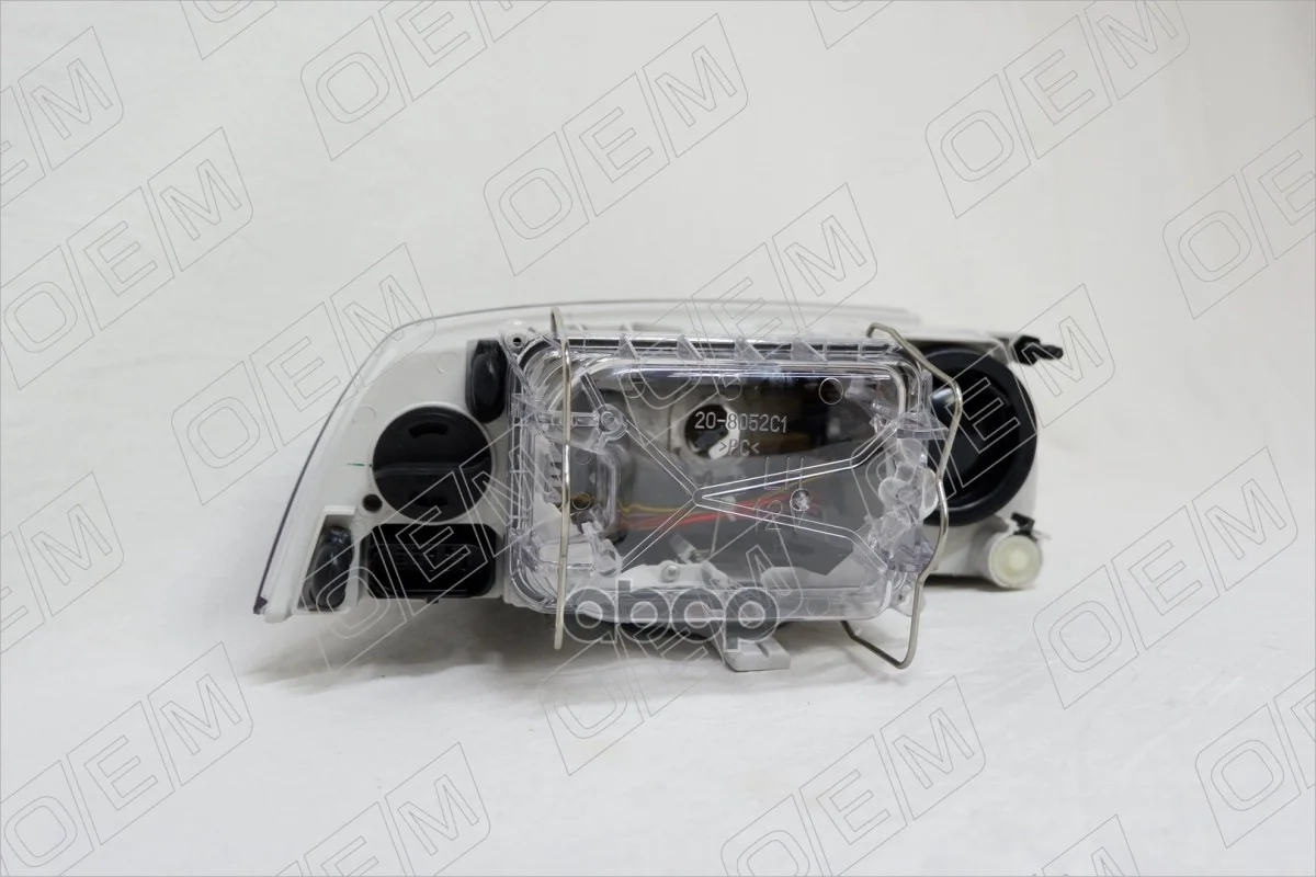 Фара левая Skoda Octavia 2 A5 2004-2008, галоген - миниатюра 8