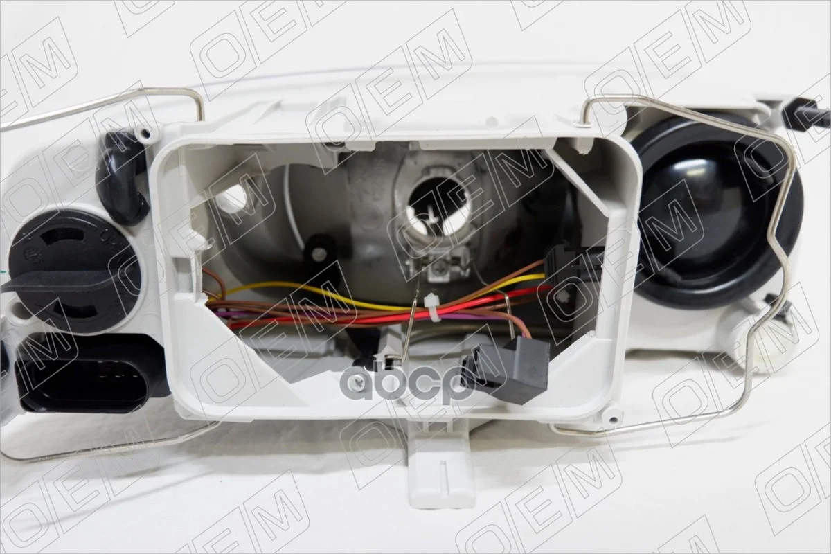 Фара левая Skoda Octavia 2 A5 2004-2008, галоген - миниатюра 9
