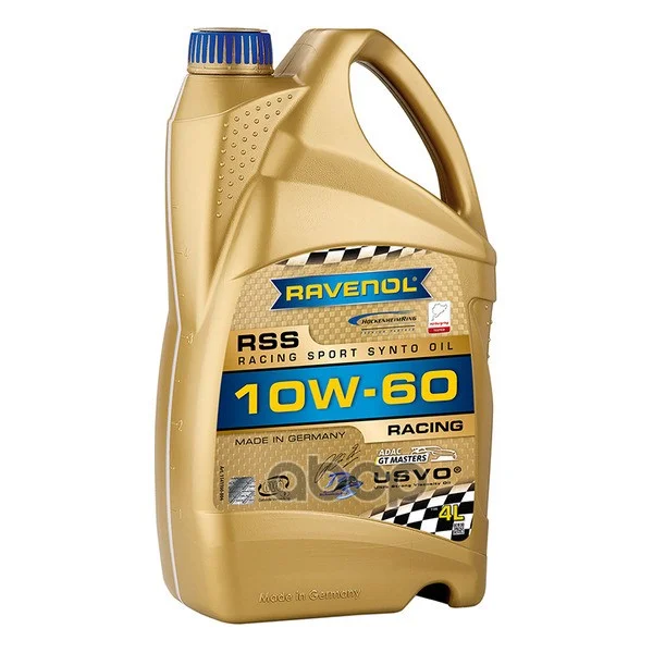 Ravenol RSS 10w60 синтет. 4л. ПАО Ravenol - изображение 1
