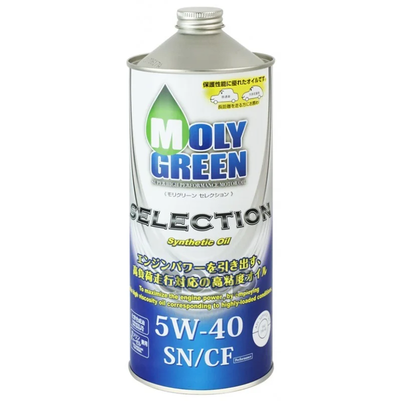 MOLYGREEN SELECTION 5W-40 SN/CF Масло моторное - изображение 1