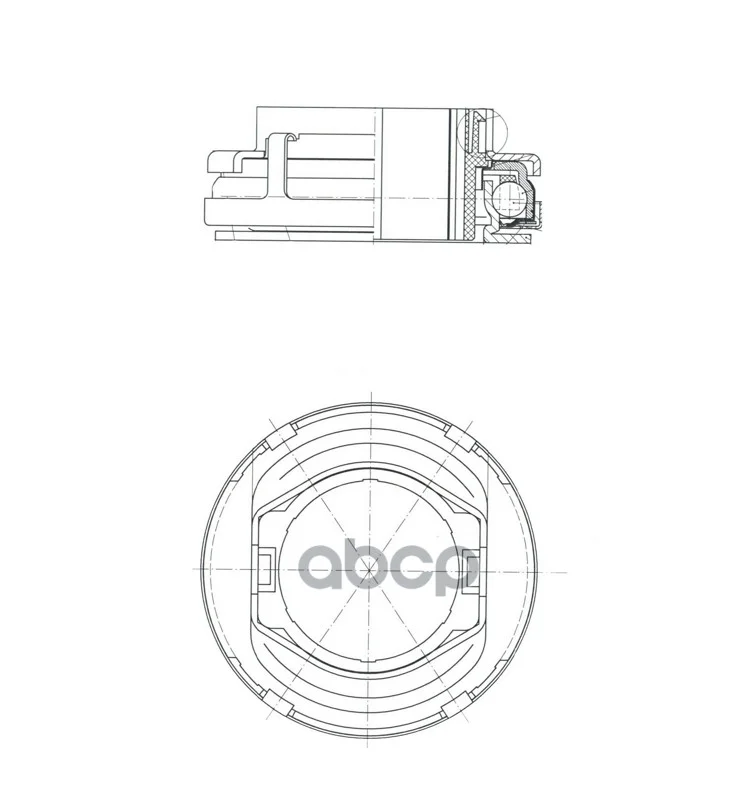 Выжимной подшипник MAZDA 3 03- CT2504 Trialli - миниатюра 3