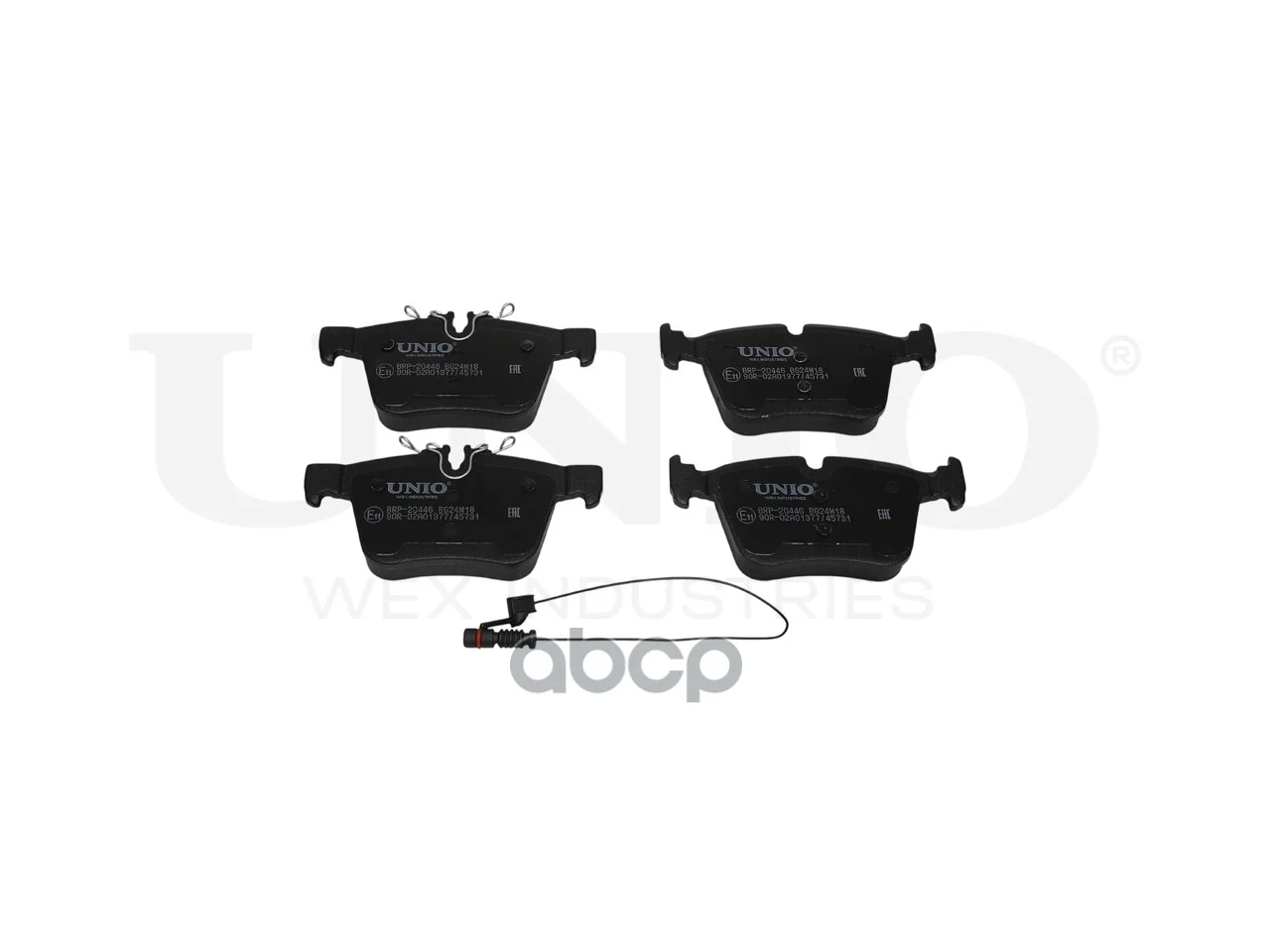 Колодки тормозные MB C(W205) задн.диск. BRP20446 - миниатюра 2