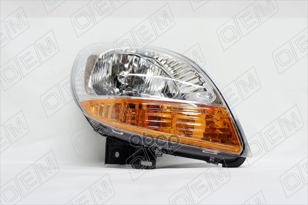 Фара правая Renault Kangoo 1 2003-2009, оранжевый - миниатюра 2