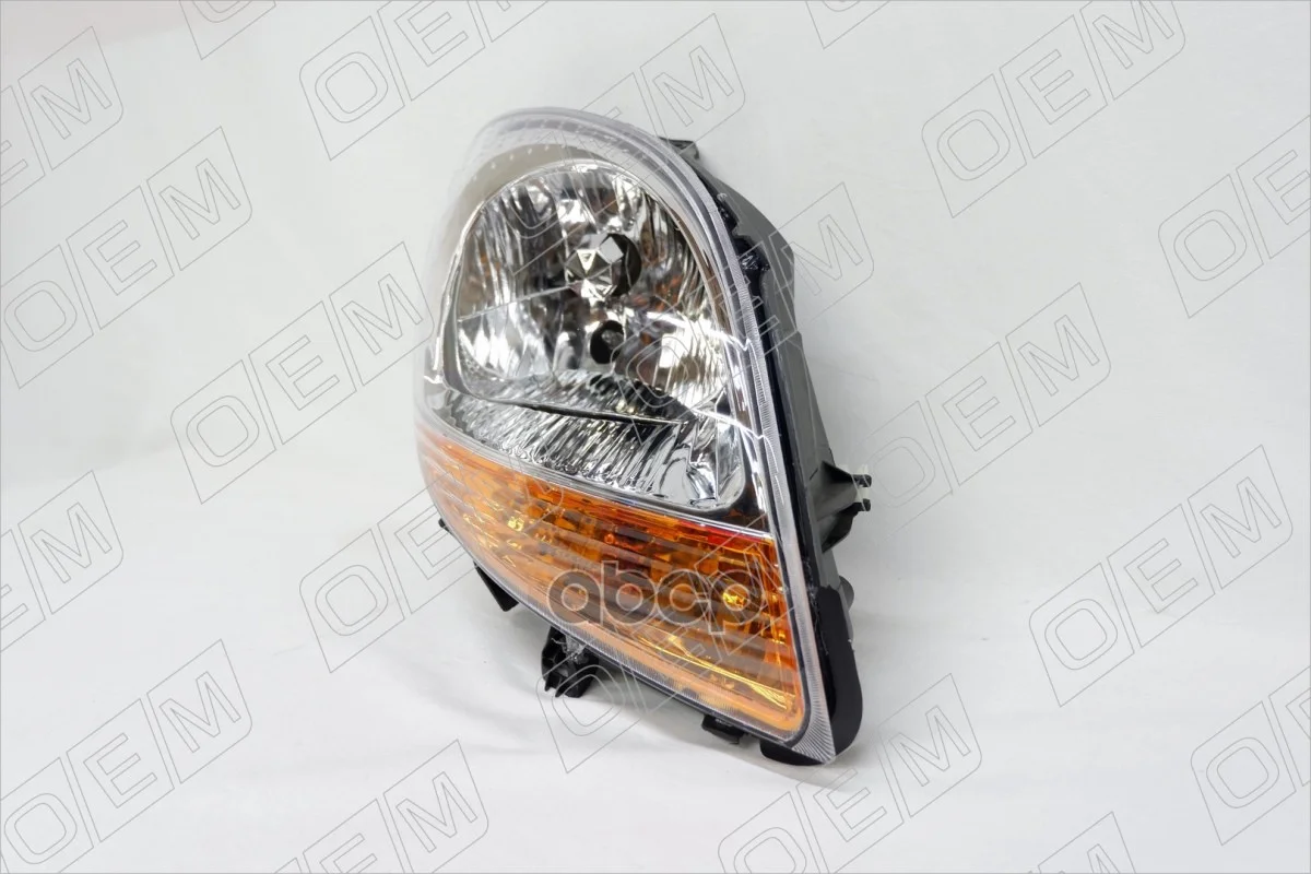 Фара правая Renault Kangoo 1 2003-2009, оранжевый - миниатюра 4