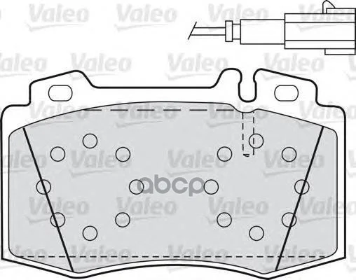 Колодки тормозные 598659 Valeo - изображение 1