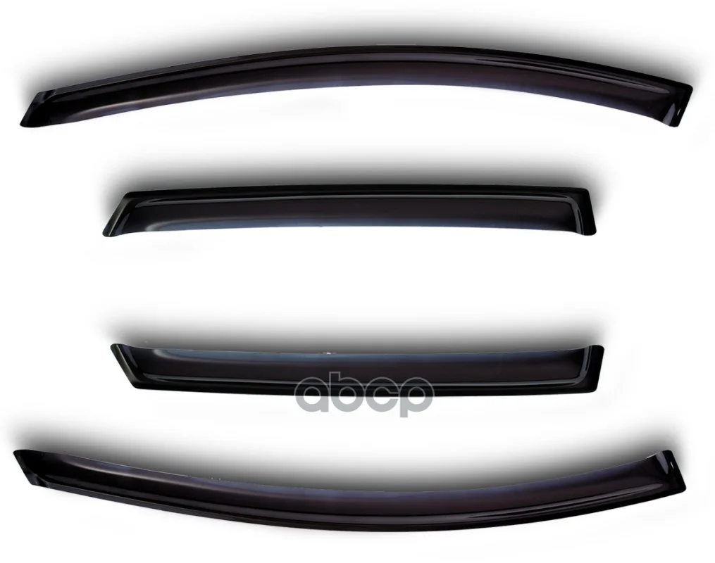 Дефлекторы боковых окон Nissan Qashqai, 2007-2013, - миниатюра 2