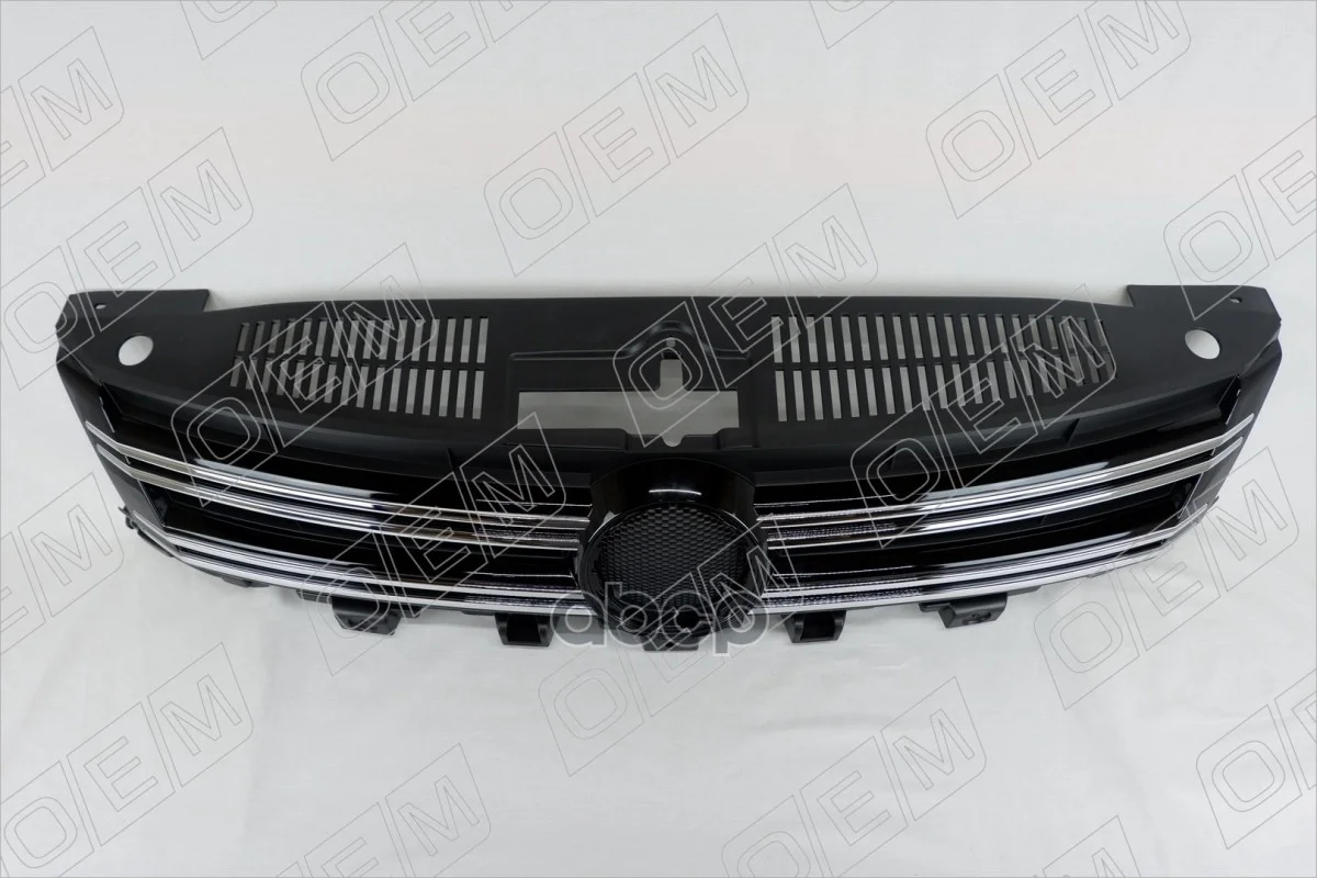 Решетка радиатора Volkswagen Tiguan 1 2011-2016 - миниатюра 2