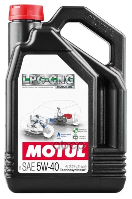 110669/LPG-CNG 5W40 4X4L MOTUL - изображение 1