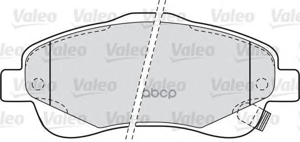 Колодки тормозные 598665 Valeo - миниатюра 2