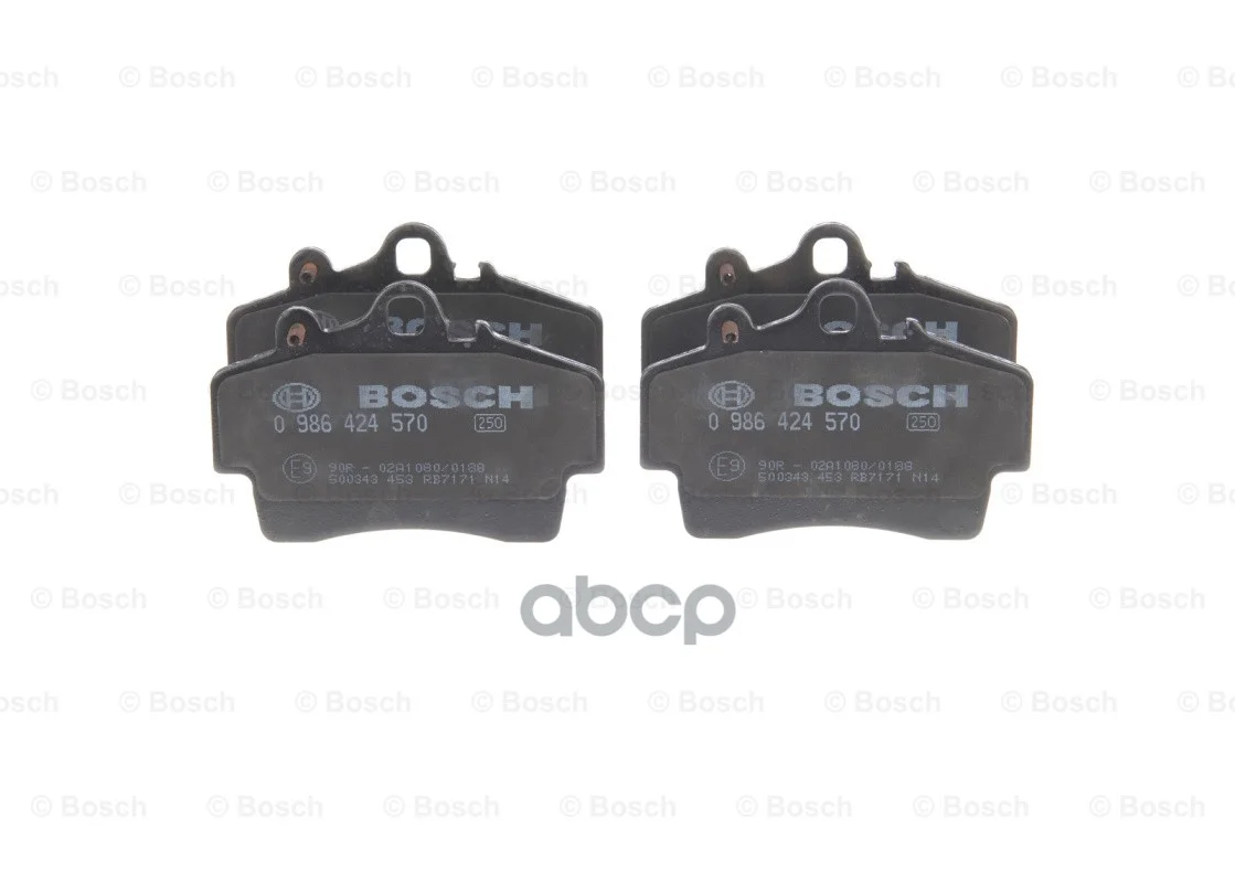 Колодки торм.пер. 0986424570 Bosch - изображение 1
