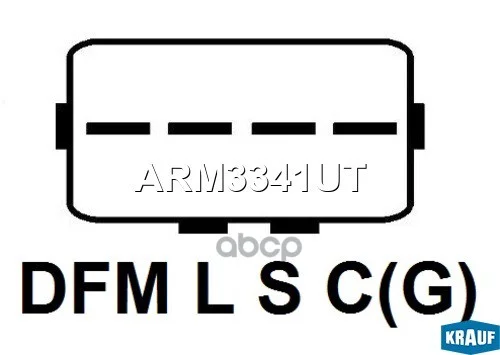 Реле напряжения генератора ARM3341UT Krauf - миниатюра 3
