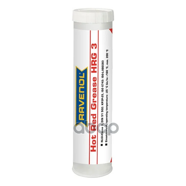 Ravenol смазка Hot Red Grease HRG 3 0.4 кг. - изображение 1