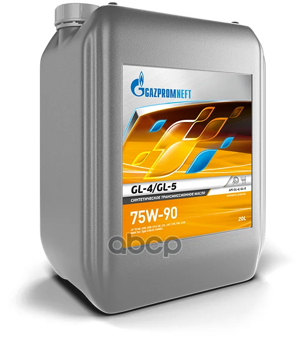 Газпромнефть GL-4/GL-5 75W-90 20л 253650147 - изображение 1