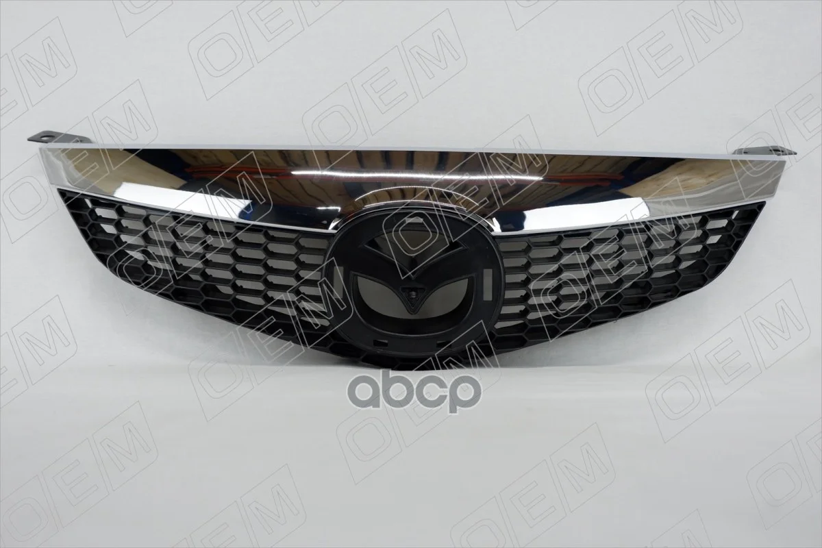 Решетка радиатора Mazda 6 1 GG 2005-2007 OEM3198 - изображение 1