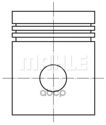 Поршень двигателя 0122103 Mahle/Knecht - изображение 1