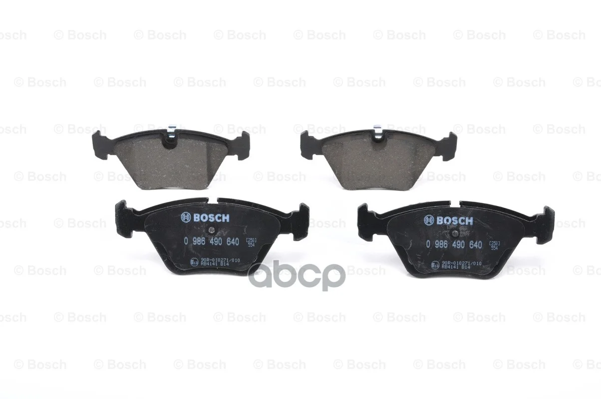 Колодки торм.пер. 0986490640 Bosch - миниатюра 2
