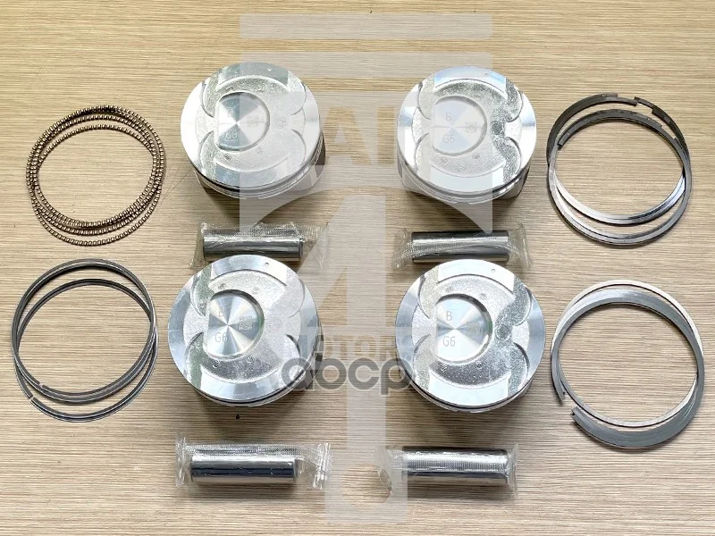 Поршень с кольцами и пальцем 050 G4FD 1.6 GDI - изображение 1