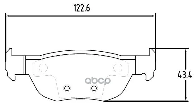 Колодки тормозные MAZDA CX-30 19- диск.задн. - миниатюра 3