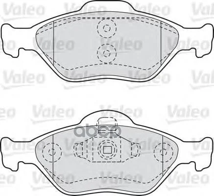 Колодки тормозные FORD Fiesta (20022005) 598564 - изображение 1