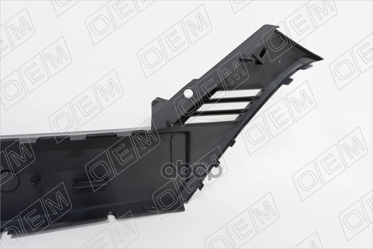Накладка бампера переднего Nissan Qashqai 2 j11 - миниатюра 4