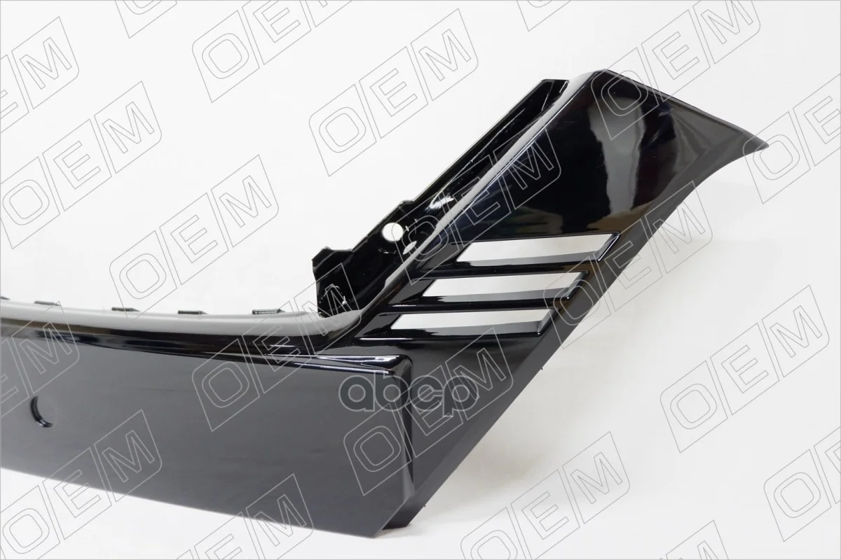 Накладка бампера переднего Nissan Qashqai 2 j11 - миниатюра 6
