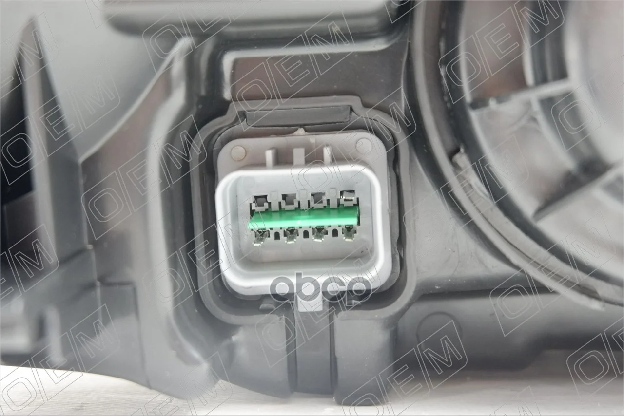 Фара правая Kia Rio 2 JB 2009-2011, черная - миниатюра 7