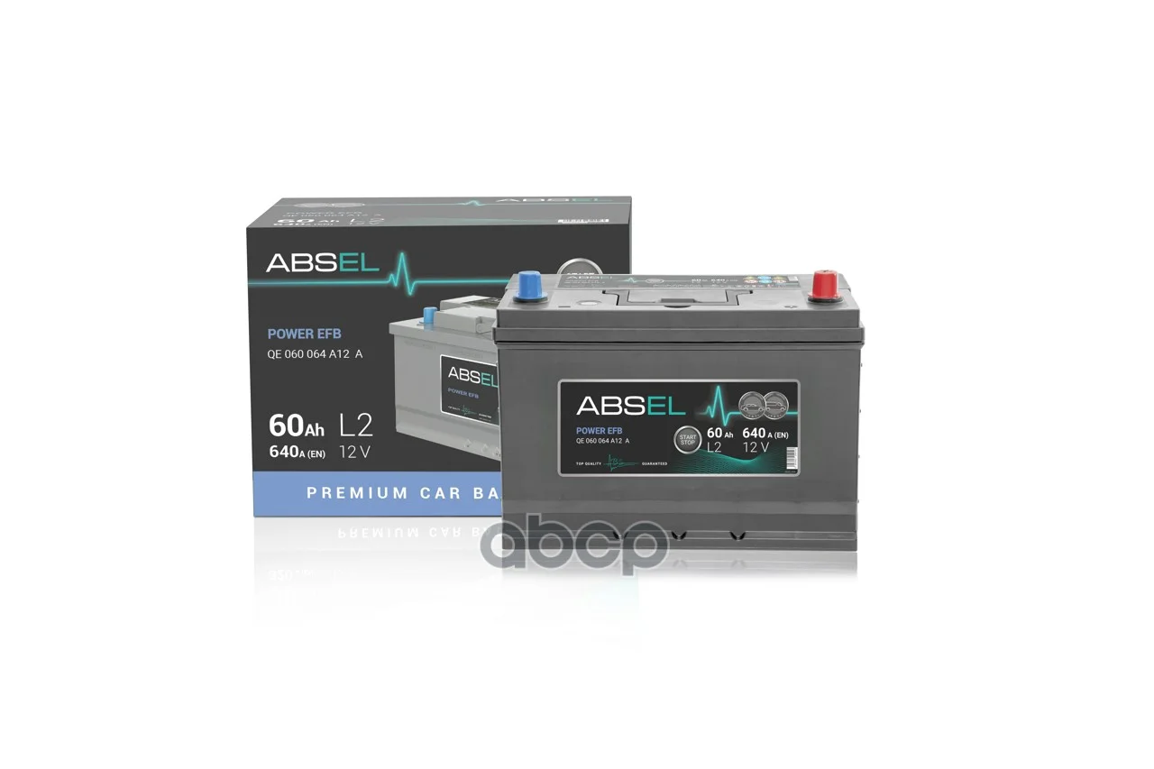 Аккумулятор ABSEL POWER EFB 12V L2 60Ah 640A (0) - изображение 1