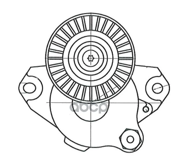 Ролик привод. ремня Mercedes M (W164) (05-) - миниатюра 5