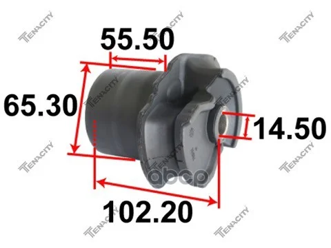 Сайлентблок задней балки ACM2# '03-, AZR6# '01- - изображение 1