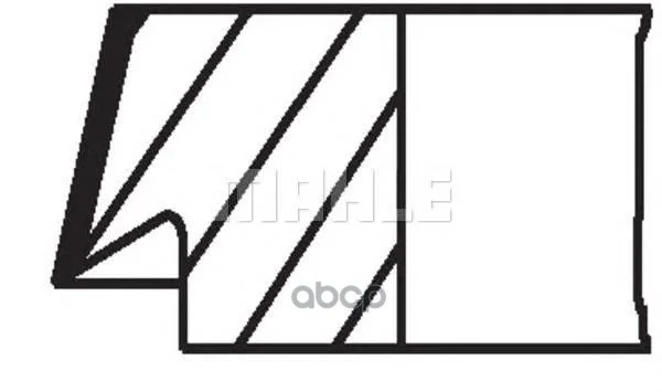 Кольца поршневые 00112N0 Mahle/Knecht - миниатюра 3