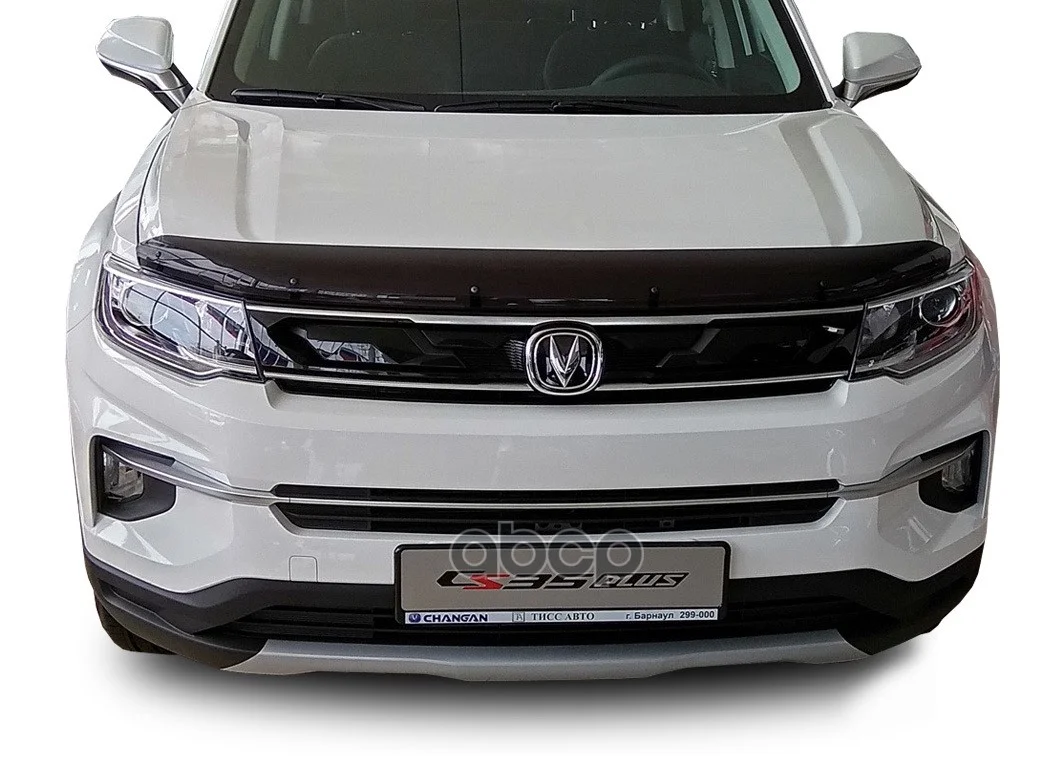 Дефлектор капота темный CHANGAN CS35 Plus, 19-, - изображение 1