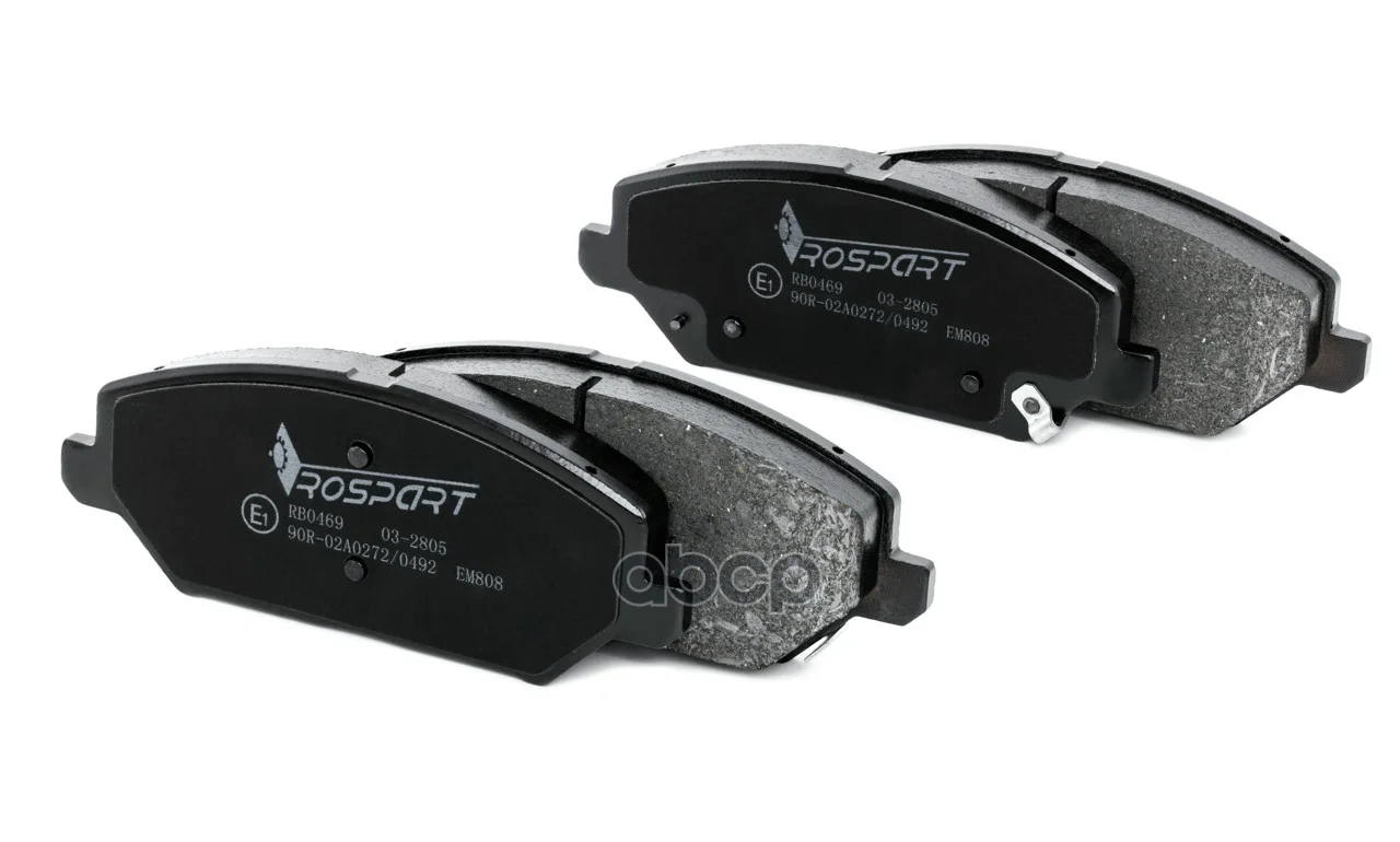 КОЛОДКИ ТОРМОЗНЫЕ RB0469 ROSPART - миниатюра 2